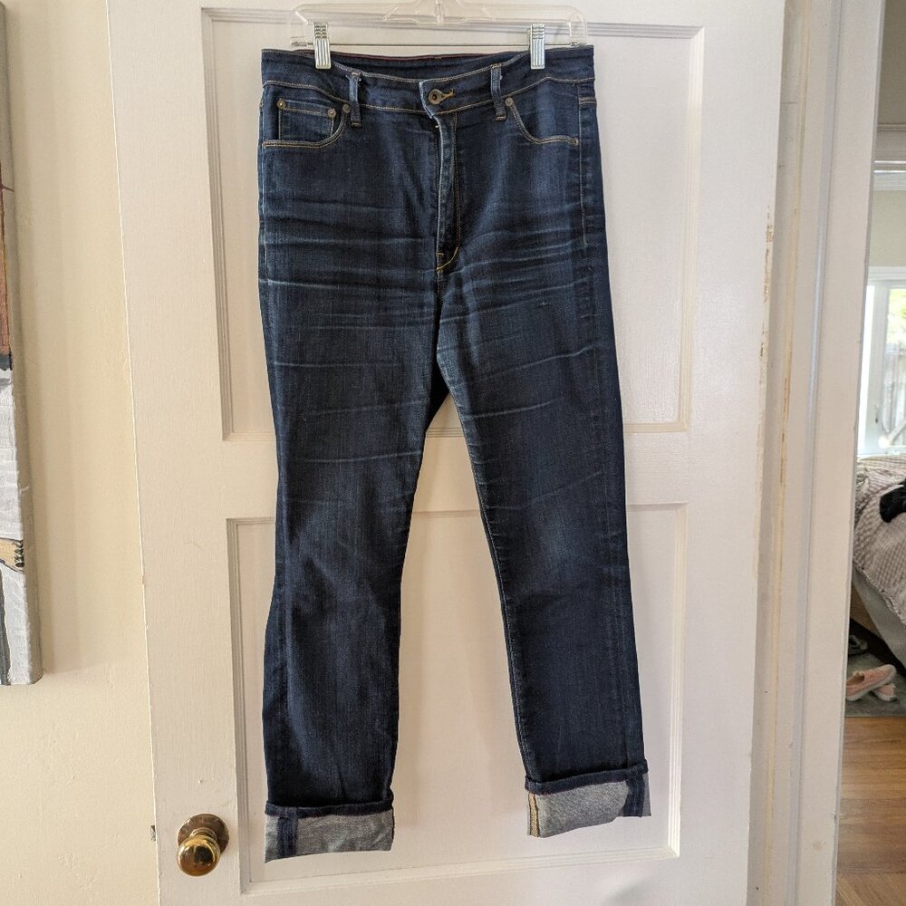 Raleigh Denim Haywood Raw Dark Denim Stretch 31